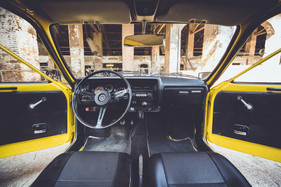Honda Z600 (1972) - sportliches Interieur, sogar einen Drehzahlmesser gibt es (1972)
