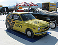 Honda Z600 Coupé (1972) - "Evil Tweety" in Bonneville im Jahr 2009