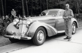 Horch 853 Coupé (1937) - Bernd Rosemeyer fuhr ein stattliches Coupé, das er Manuela nannte