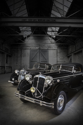 Horch 853A Sportcabriolet (1938) - als Lot 23 an der Bonhams Chantilly Versteigerung am 3. September 2016