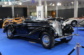 Bild Horch 855 Spezialroadster (1935) - drei Stück wurden zwischen 1935 und 1979 bgebaut, Karosserie von Heinrich Gläser in Dresden - an der Retro Classics Stuttgart 2013