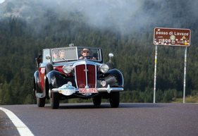 Horch 930 V (1939) - ADAC Trentino Classic 2013 - Oldtimer-Wanderung um den Sonax-Pokal