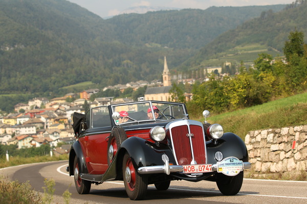 Horch Cabriolet at the ADAC Trentino Classic 2012