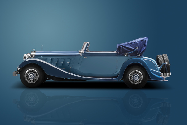 Horch-Sonderschau an der Retro Classics Bavaria 2016