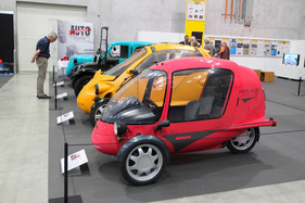 Horlacher GL88-2 "Ei" (1988) 11 PS stark, 300 kg leicht, 80 km/h schnell, 3-4 kWh pro 100 km – Swiss Classic World Luzern 2022