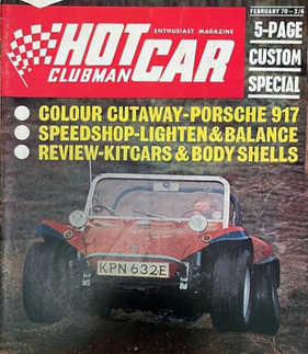 Hot Car Februar 1968 Titelblatt