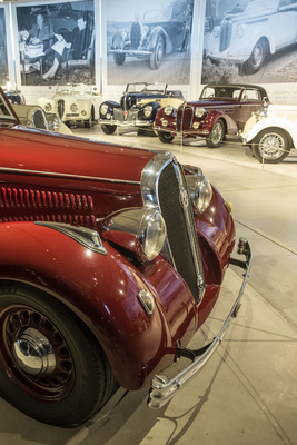 Hotchkiss AM 680 Graber (1937) - Sonderschau "Meisterwerke des Hermann Graber" im Pantheon Basel