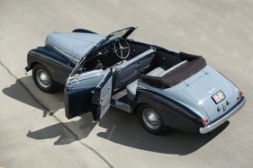 Hotchkiss Anjou 20.50 Worblaufen (1950) - Cabriolets mit vier Türen sind selten, solche mit gegenläufigen Türen ebenfalls