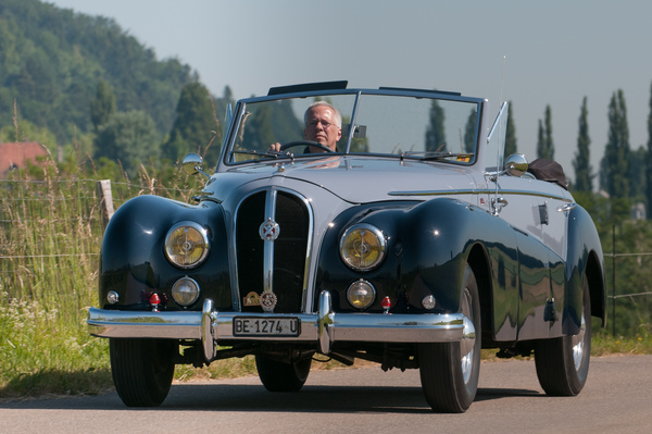 Hotchkiss Anjou 20.50 Worblaufen - das Design stammte wohl von Fritz Ramseier persönlich