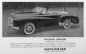 Hotchkiss-Grégoire Cabriolet Grand Sport (1953) - Chapron-Cabriolet