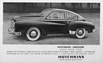 Hotchkiss-Grégoire Coach Grand Sport (1953) - Chapron-Coupé