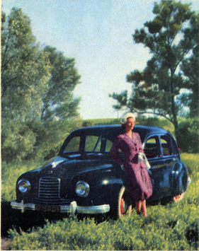 Hotchkiss-Grégoire R (1949) - auf dem ersten gemeinsamen Verkaufsprospekt