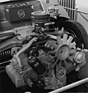 Bild: Hotchkiss-Grégoire R (1950) - der Frontmotor am Genfer Autosalon 1950