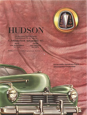 Hudson (1947) - Werbedarstellung aus dem Jahre 1947