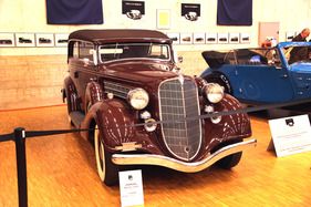 Hudson Big Six (1935) - mit Gangloff-Karosserie - Teil der grossen Sonderschau des Swiss Car Registers - am OTM Fribourg 2013