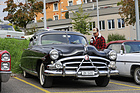 Hudson Hornet Four Door Sedan (1952) – fast unweigerlich hört man die Stimme von Friedrich Schoenfelder – Albisgütli Classic Cars & Bikes 2024