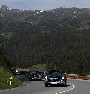 Hudson Hornet Six (1952) - Teilnehmer bei der Lenzerheide Motor Classics 2013