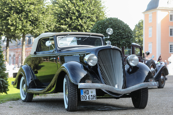 Hudson Terraplane 6K Special Six (1934) - als Cabriolet - 19. ASC Classic-Gala Schwetzingen 2023