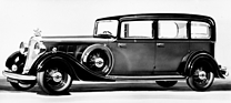 Humber Pullman Limousine (1935) - Aussergewöhnlich langer Radstand von 3,35 Meter