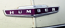 Humber Super Snipe (1953) - Markenschriftzug
