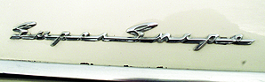Humber Super Snipe (1953) - der Typenschriftzug