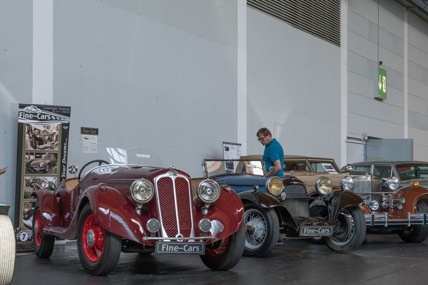 Humber - gesehen in der Halle B5 - Motorworld Classics Bodensee 2018