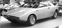 Humberstone Triplex TTS (1977) - PR-Stück für Triplex-Glas von Chris Humberstone, mit Technik von Alfa Romeo - Genfer Autosalon 1977