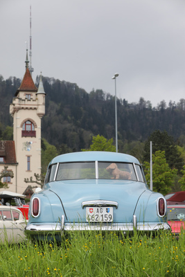 Hund im Studebaker - Albisgütli Classic Cars & Bikes April 2023 Hund im Studebaker - Albisgütli Classic Cars & Bikes April 2023