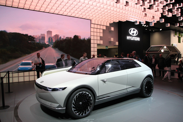 Hyundai 45 Concept (2019) - einer der schönsten Entwürfe, fast schon ein Klassiker - IAA in Frankfurt 2019