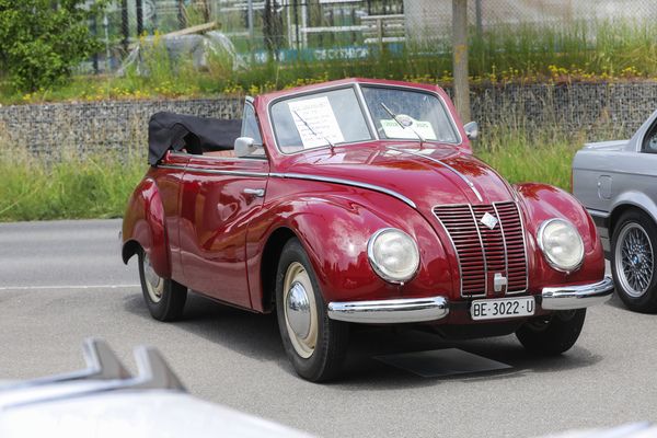 IFA F 9 (1953) - als Cabriolet, zum Verkauf angeboten - Old Wheels Biel-Bienne 2025