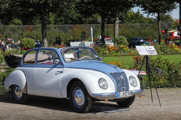 IFA F9 (1955) - mit Dreizylinder-Zweitaktmotor - 19. ASC Classic-Gala Schwetzingen 2023