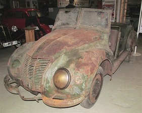 IFA F9 Kübelwagen - one of the few survivors of 155 units