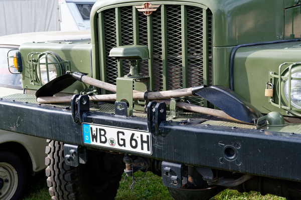 IFA G5 (1952) , wenn es denn mal wirklich nicht ohne Schaufeln weitergeht – OMMMA 2023