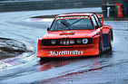 Im BMW 320 Turbo testete man 1979 den späteren F1-Motor, der Wagen von Markus Höttinger wurde von hochrangigen BMW-Technikern betreut