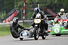 Im Feld der Motorräder - BMW Baginski Gespann von 1947 - am GP Brugger Schachen 2015