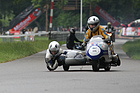 Im Feld der Motorräder - BMW R50S Gespann von 1962 - am GP Brugger Schachen 2015