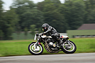 Im Feld der Motorräder - Egli Honda CB 550 von 1974 - am GP Brugger Schachen 2015