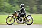 Im Feld der Motorräder - Motosacoche 207 S.S.C.C Franconi von 1926 - am GP Brugger Schachen 2015