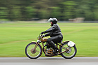 Im Feld der Motorräder - Motosacoche D35 B von 1931 - am GP Brugger Schachen 2015