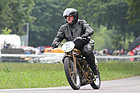 Im Feld der Motorräder - Motosacoche D35 B von 1931 - am GP Brugger Schachen 2015