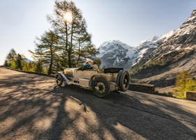 Im Frühtau zu Berge: Rolls-Royce Silver Ghost 2023 beim traditionellen Aufstieg zum Stilfser Joch.