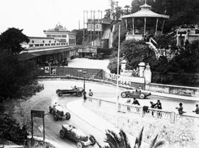 Im Jahr 1929 sah die Szenerie in Monaco noch völlig anders aus