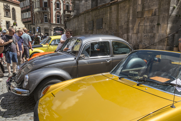 Immer abwechselnd: VW-Käfer und VW-Porsche – Tübingen Classic Oldtimerfestival 2024