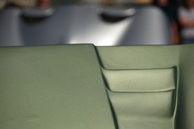 Immer wieder änderte die Form der Marcos-Haube - British Car Meeting 2015 in Mollis