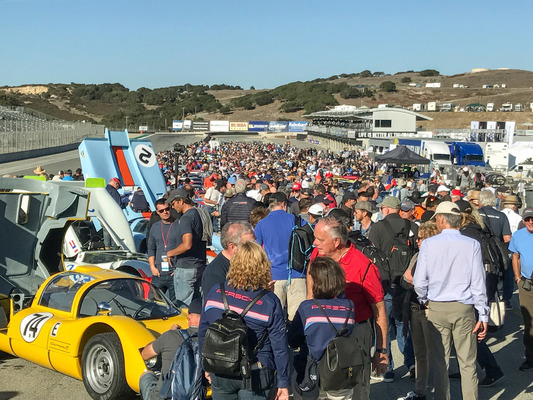 Imposantes Besucheraufkommen - Porsche Rennsport Reunion 2018