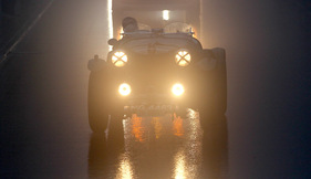 Impressions Arosa ClassicCar 2012 - Corso - beautiful light shows on the Corso