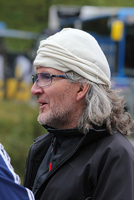 Impressionen Arosa ClassicCar 2012 - Daniel Müller, Sohn von Herbert Müller, musste sich die Strecke erst noch einprägen
