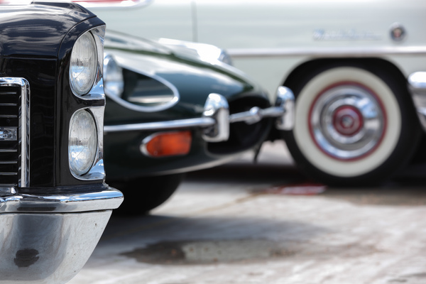 Impressionen Dolder Classics Mai 2014 - Cadillac neben Jaguar