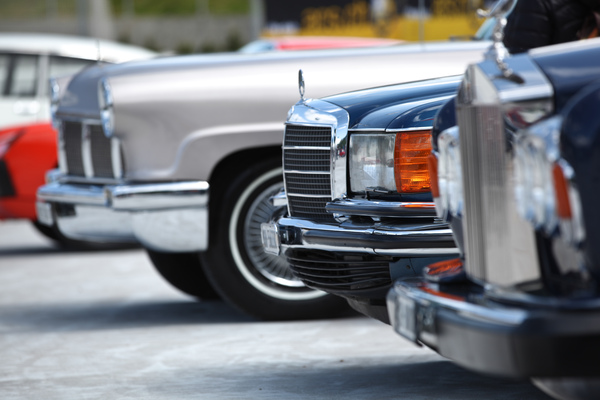 Impressionen Dolder Classics Mai 2014 - Luxus-Limousinen Seite an Seite