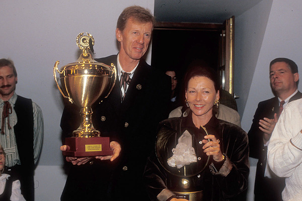 Impressionen Ennstal Classic 1993 - Walter Röhrl, der glückliche Sieger